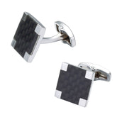 Premium French Constellation Black Cross Cufflinks